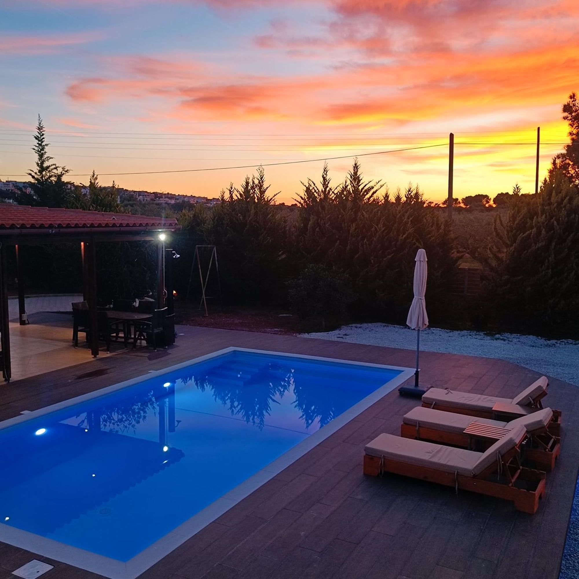 Drosoula Villa 3Bdr Private Swimming Pool Chorafakia Buitenkant foto