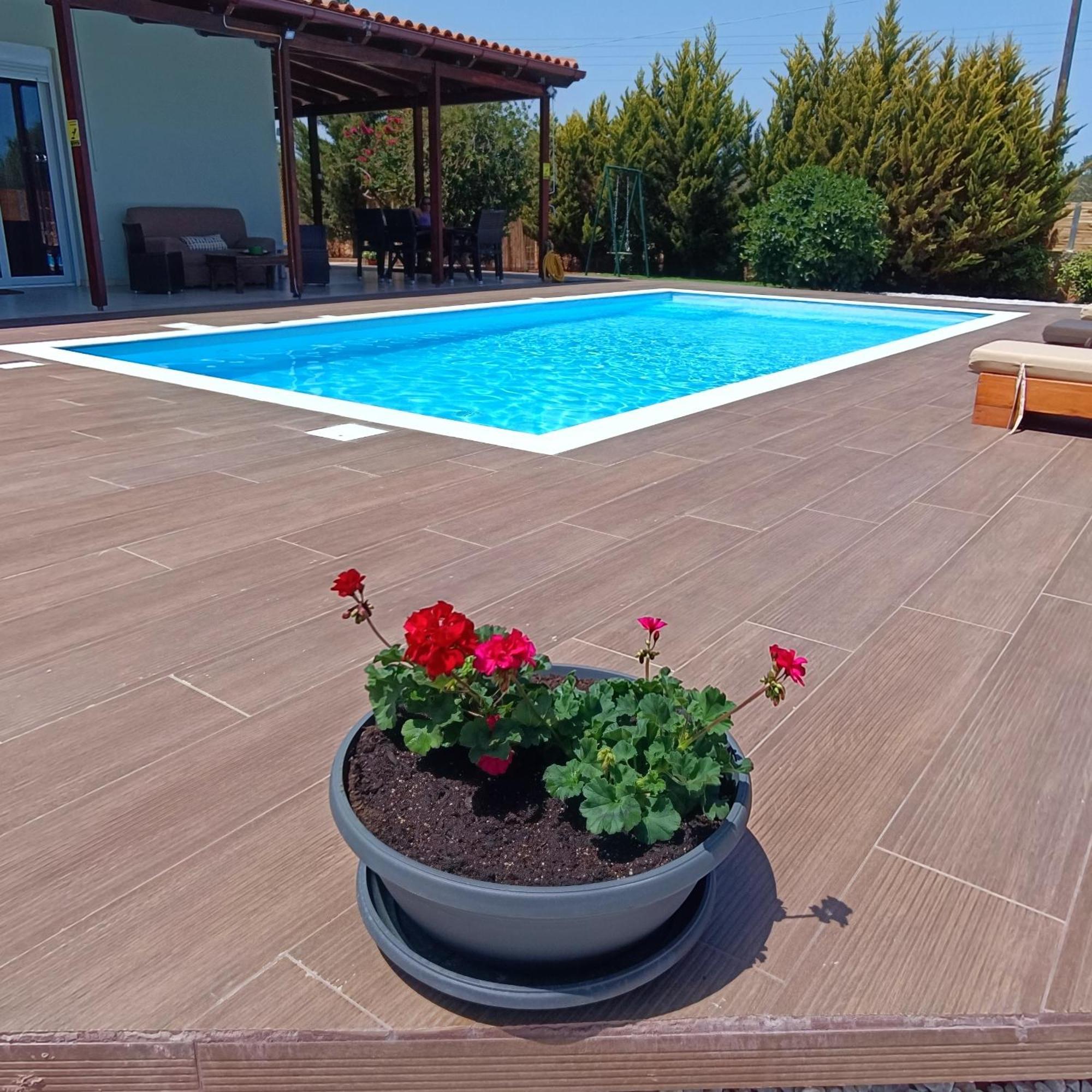 Drosoula Villa 3Bdr Private Swimming Pool Chorafakia Buitenkant foto